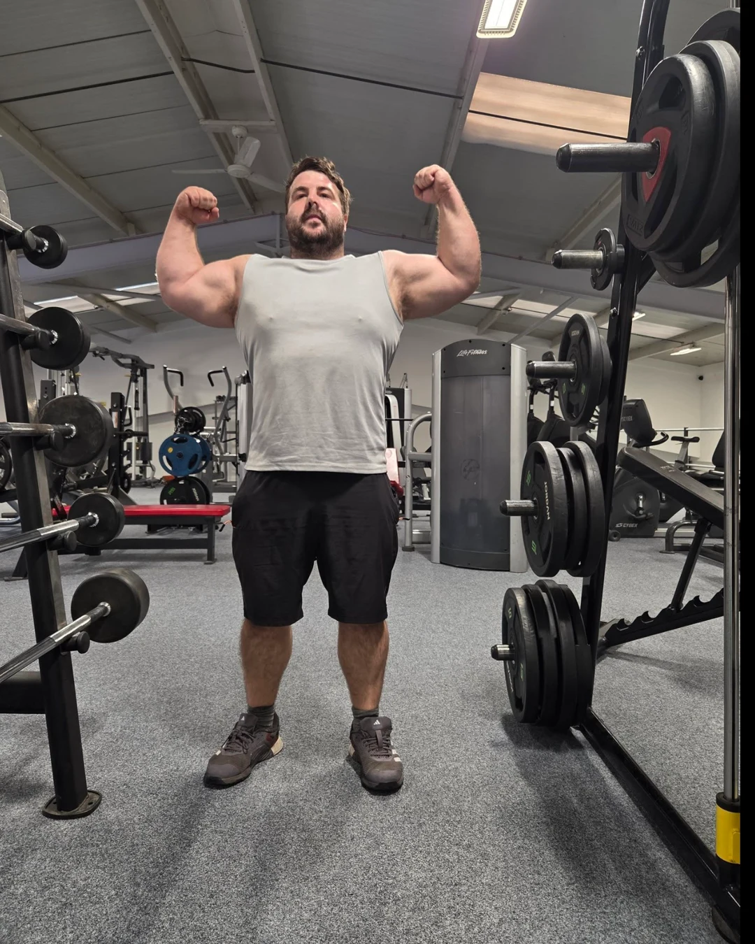 Kurt Walker, founder of ProjectYou, in the gym
